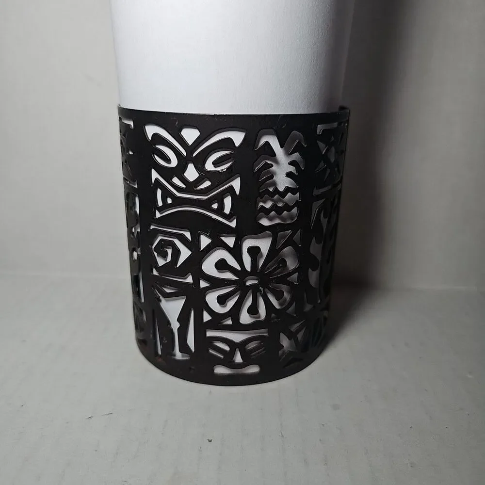 Lot Of 6 Glass Jar Candle Holders Different Styles And Sizes